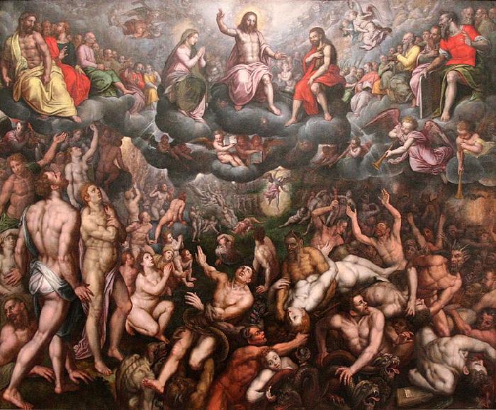 Raphael Coxie The Last Judgment china oil painting image